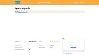 
                            9. Agenda-lgo.de: AGENDA Personalportal - Easy Counter