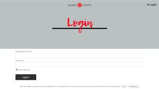 
                            2. Agent Crate | Login