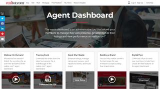 
                            10. Agent Dashboard - Realtor.com