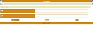 
                            1. Agent Login Page - FTD Travel Agent