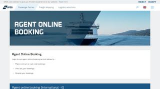 
                            2. Agent Online Booking | DFDS