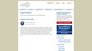 
                            6. Agent Partners | AllWebLeads.com