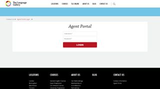 
                            3. Agent Portal Login | The Language Gallery