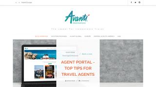 
                            5. Agent Portal - Top Tips for Travel Agents