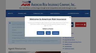 
                            3. Agent Resources | American Risk Insurance Company, Inc.