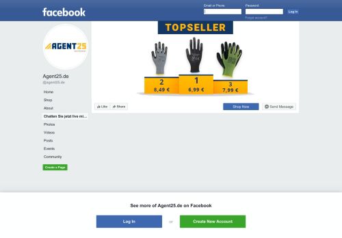 
                            5. Agent25.de | Facebook