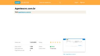 
                            1. Agentescvc.com.br: Portal do Agente - Easy Counter