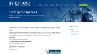 
                            9. Agents - Heritage Property & Casualty Company - Heritage Insurance