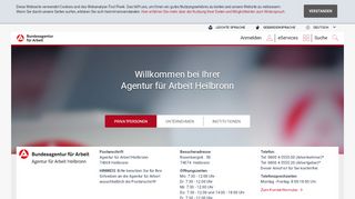 
                            2. Agentur für Arbeit Heilbronn - 74074 Heilbronn