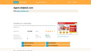 
                            1. Agent.vietjetair.com: VietJetAir.com - Enjoy Flying!