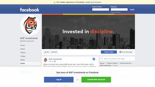 
                            1. AGF Investments - Toronto, Ontario | Facebook