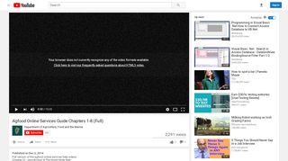 
                            5. Agfood Online Services Guide Chapters 1-8 (Full) - YouTube