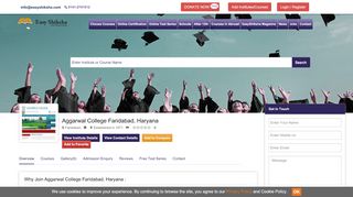 
                            9. Aggarwal College Faridabad, Haryana,Admission, Courses, Fees ...