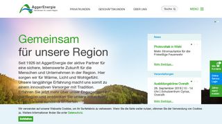 
                            2. AggerEnergie | Gemeinsam für unsere Region