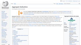 
                            8. Aggregate Industries - Wikipedia