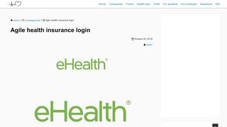 
                            5. Agile health insurance login - promedispa.com