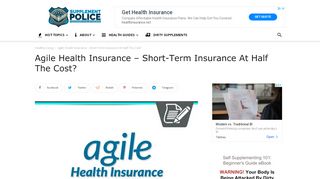 
                            8. Agile Health Insurance Review - Short-Term …