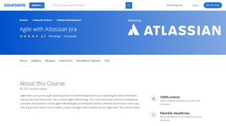 
                            9. Agile with Atlassian Jira | Coursera