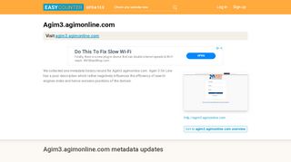 
                            8. Agim 3 On Line (Agim3.agimonline.com) - Agim On Line Login