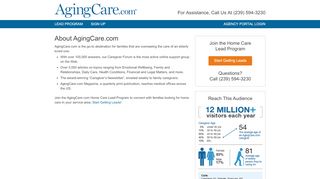 
                            1. AgingCare.com Home Care Lead Program - About AgingCare.com