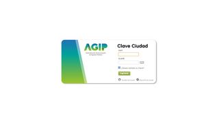 
                            7. AGIP - Clave ciudad