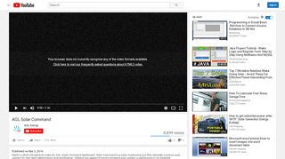 
                            7. AGL Solar Command - YouTube