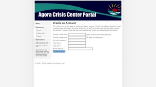 
                            8. Agora Portal - Agora Volunteer Portal