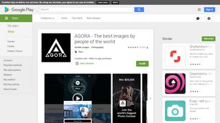 
                            3. AGORA - The best images by people of the world - Apps on ...