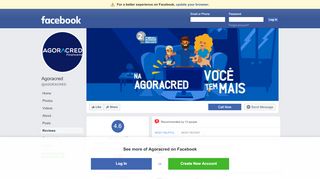 
                            3. Agoracred - Reviews | Facebook