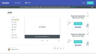 
                            7. AGR Flashcards | Quizlet