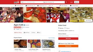 
                            7. Agra Cafe - Order Food Online - 292 Photos & 518 Reviews - Indian ...