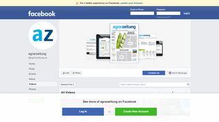 
                            3. agrarzeitung - Videos | Facebook