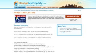 
                            4. AGRESTI REAL ESTATE - Property Management Companies