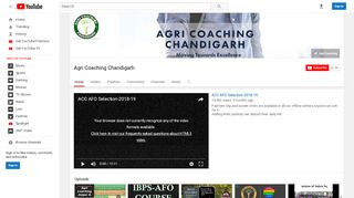 
                            3. Agri Coaching Chandigarh - YouTube