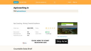 
                            9. Agricoaching.in: Agri Coaching - Moving Towards Excellence