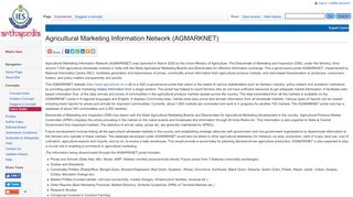 
                            7. Agricultural Marketing Information Network (AGMARKNET ...