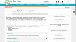 
                            3. Agriculture and Co-operation – AP State Portal