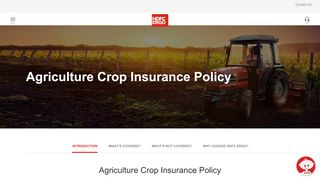 
                            7. Agriculture Crop Insurance Policy | HDFC Ergo