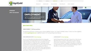 
                            7. AgriGold - Employment