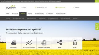 
                            5. agriPORT - Die moderne Agrarsoftware für den …