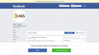 
                            8. AGS Transact Technologies Ltd. - Posts | Facebook