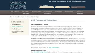 
                            8. AHA Grants and Fellowships | AHA