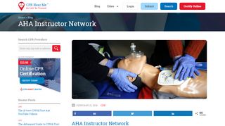 
                            8. AHA Instructor Network - CPR Near Me