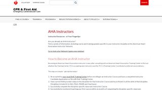 
                            2. AHA Instructors - CPR & ECC - American Heart Association