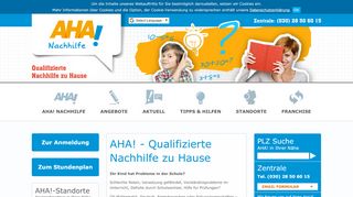 
                            1. AHA Nachhilfe: Qualifizierte & individuelle …