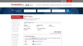 
                            9. AHA Taxis, Noida | Company & Key Contact Details ...