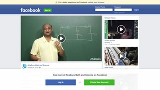 
                            7. AhaGuru Math and Science - Physics made Easy! | Facebook