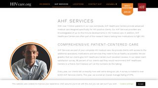 
                            8. AHF Services • High quality healthcare regardless of ability to pay