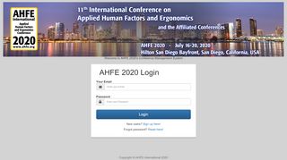 
                            2. AHFE 2020 Login - ahfe-cms.org