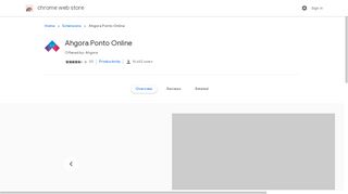 
                            5. Ahgora Ponto Online - Chrome Web Store